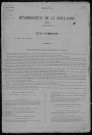 Marzy : recensement de 1876
