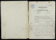 Garchizy : actes d'état civil (naissances).