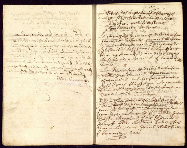 Tannay : registres paroissiaux.