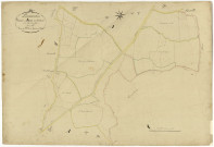 Limanton, cadastre ancien : plan parcellaire de la section A dite de Cordier, feuille 2