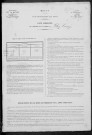 Flez-Cuzy : recensement de 1881