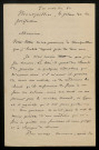 SMITH (Victor), folkloriste, à Montpellier (1826-1882) : 2 lettres.