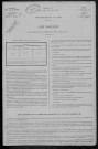 Sermages : recensement de 1896