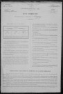 Ougny : recensement de 1891
