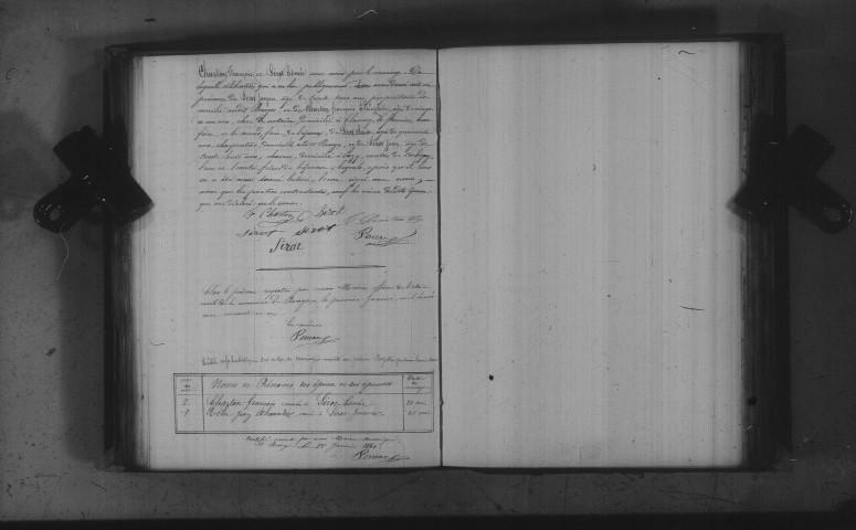 Ruages : actes d'état civil.