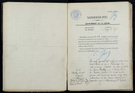 Azy-le-Vif : actes d'état civil.