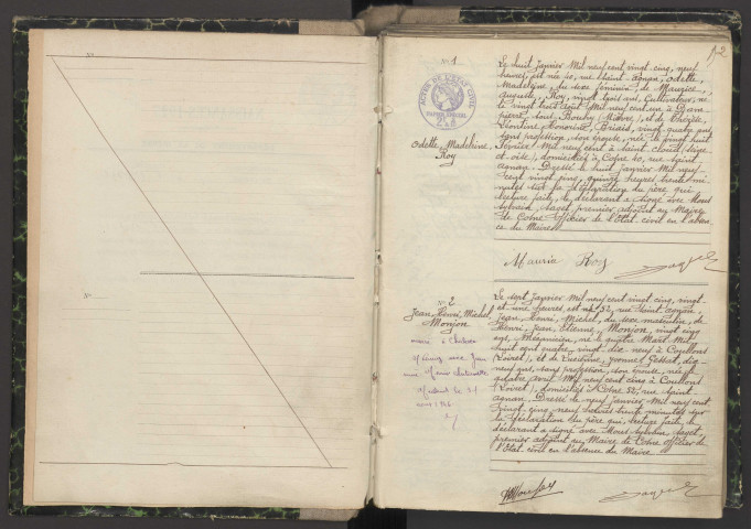 Cosne-sur-Loire : actes d'état civil.