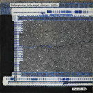 Vue plan taille classique, étançons à friction.