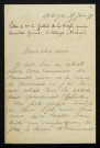 GRELLET DE LA DEYTE (Emmanuel), écrivain à Allègre (Haute-Loire) (1850-1927) : 5 lettres.