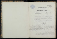 Mont-et-Marré : actes d'état civil.