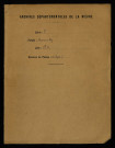 Copie d'entrages et autres pièces, collationnée par Geoffroy, notaire royal à Larochemillay, pour Pierre Bruneau, écuyer, conseiller chevalier d'honneur au Châtelet de Paris, seigneur baron de Vitry, Champlevrier, Champrobert, La Verchère et autres lieux, avec table nominative.