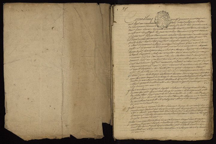 Fiefs de Breugnon, Latrault et Villaine à Breugnon : terrier.