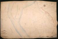 Sougy-sur-Loire, cadastre ancien : plan parcellaire de la section B dite de Tinte, feuille 2