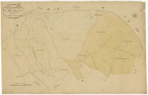 Larochemillay, cadastre ancien : plan parcellaire de la section B dite de Montantaume, feuille 4