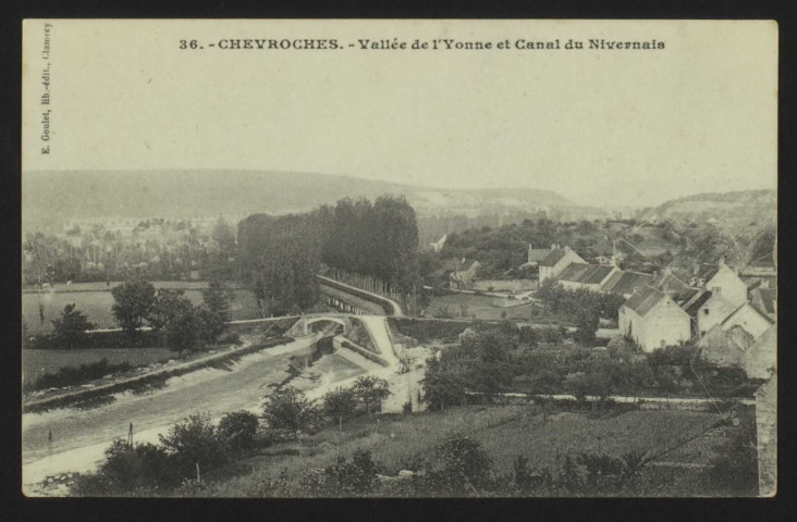 CHEVROCHES – Vallée de l’Yonne et Canal du Nivernais