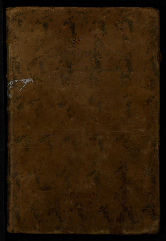 Terrier des fiefs de Champrobert, La Tanche et Les Ulmes, en la paroisse de Sougy, fait à la réquisition de Gilbert Marie Pinet des Écots.