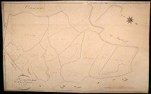 Saint-Germain-des-Bois, cadastre ancien : plan parcellaire de la section B dite de Saint-Germain, feuille 3