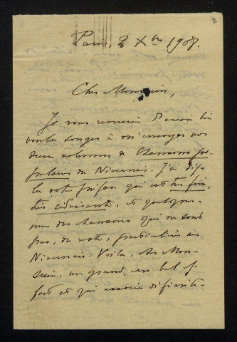 LE GOFFIC (Charles), écrivain (1863-1932) : 2 lettres.