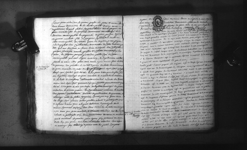 Isenay : actes d'état civil.