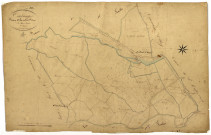 Coulanges-lès-Nevers, cadastre ancien : plan parcellaire de la section C dite du Pont Saint-Ours, feuille 2