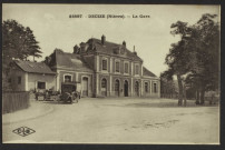 23597. - DECIZE (Nièvre). - La gare