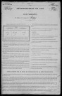Surgy : recensement de 1901