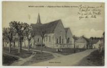 NEUVY-sur-LOIRE – L’Église et Place du Champ de Foire
