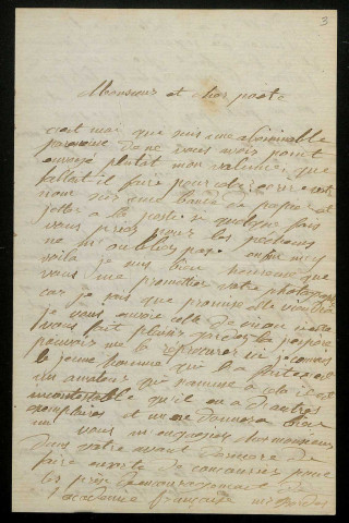 HAREL (Rose), poétesse et domestique à Pont-l'Évêque (Calvados) (1826-1885) : 11 lettres, 1 texte imprimé.