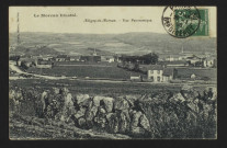 Le Morvan illustré. Alligny-en-Morvan – Vue panoramique.
