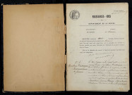 Charrin : actes d'état civil.