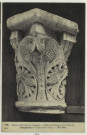 1022 MUSÉE DE SCULPTURE COMPARÉE. – Église de Donzy-le-Pré (Nièvre), Chapiteau de l’Église (XIIe siècle). - ND Phot.