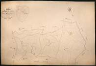 Saint-Martin-du-Puy, cadastre ancien : plan parcellaire de la section B dite de Vésigneux, feuille 1