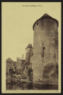 CORBIGNY – (Nièvre) – Anciennes Fortifications sur l’Anguison – Tour de la Madeleine et tour Isle