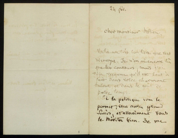 MOREAU DE JONNÈS (Alexandre), écrivain (1778-1870) : 13 lettres.