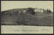9 GACOGNE. - L'Etang et le Château de Saugny.