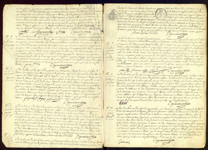 Nevers : actes d'état civil.