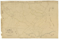 Lurcy-le-Bourg, cadastre ancien : plan parcellaire de la section B dite de Vilaine, feuille 2