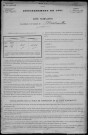 Montreuillon : recensement de 1901