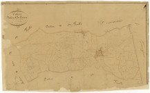 Mhère, cadastre ancien : plan parcellaire de la section C dite de Linières, feuille 2