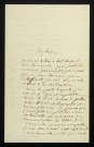 SAULNIER (Frédéric), magistrat à Rennes, attaché à Édouard Turquety : 14 lettres.