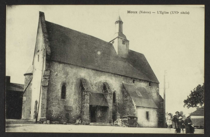Moux (Nièvre) - L'Eglise (XVIe siècle)