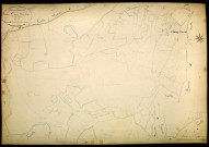 Montsauche-les-Settons, cadastre ancien : plan parcellaire de la section C dite de Champ-Gazon, feuille 2