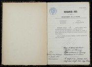 Moissy-Moulinot : actes d'état civil.