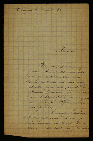 THUREAU (famille), à Sougy-sur-Loire (Nièvre) : 5 lettres.