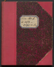 Livre N° 4 contenant les formules de 1653 à 2092 inclus.