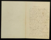 GARNIER (Georges), poète à Bayeux (Calvados) (1815-1897) : 52 lettres, manuscrits.