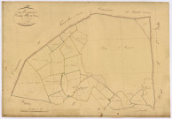 Arquian, cadastre ancien : plan parcellaire de la section A dite du Bourg, feuille 1