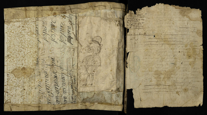 Terrier de la seigneurie de Vitry, reçu par Jean Desbois et Gilbert Grousset, notaires à Bourbon-Lancy, pour Gaspard de Saulx de Tavannes, lieutenant général au duché de Bourgogne, et Jeanne de La Baulme, sa femme, Louis de La Fayette et Anne de Vienne, sa femme, Antoine de Vienne, dit de Bauffremont, Claude et Jean de Bauffremont.