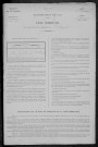 Chazeuil : recensement de 1891