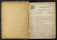 Saint-Honoré-les-Bains : actes d'état civil.